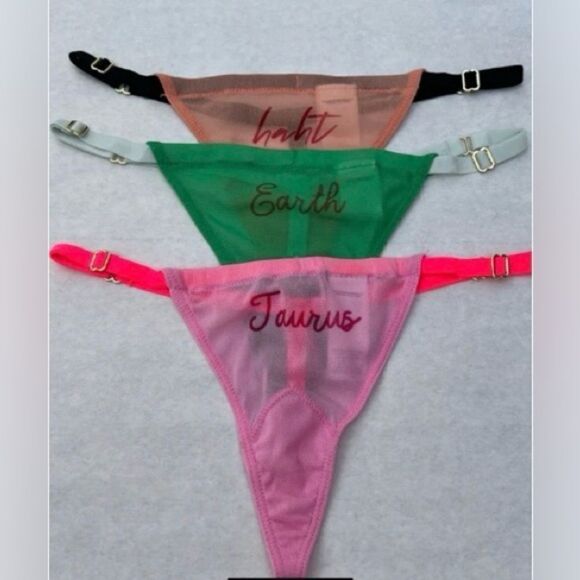 Free People HAH Zodiac Pre Pack Thongs Taurus - Picture 1 of 2